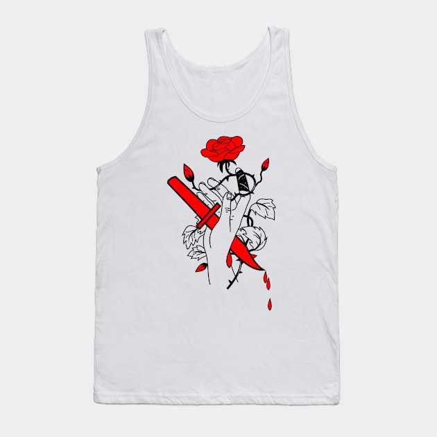 Love is blind Tank Top by Brlxyzz